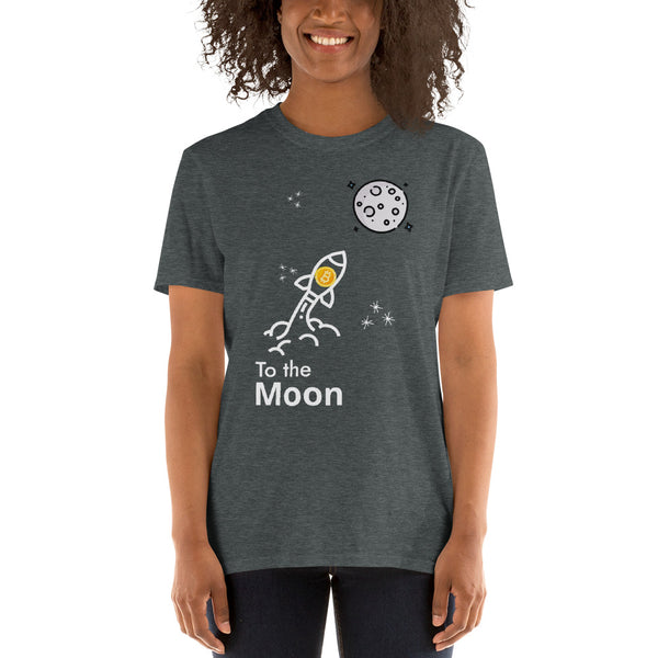 Bitcoin: To the Moon Unisex T-Shirt - mycryptoloot