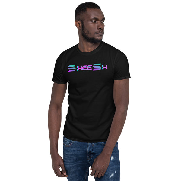 Solana: SHEESH Short-Sleeve Unisex T-Shirt - mycryptoloot