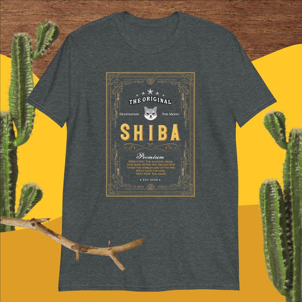 Shib: Old Western Unisex T-Shirt - mycryptoloot