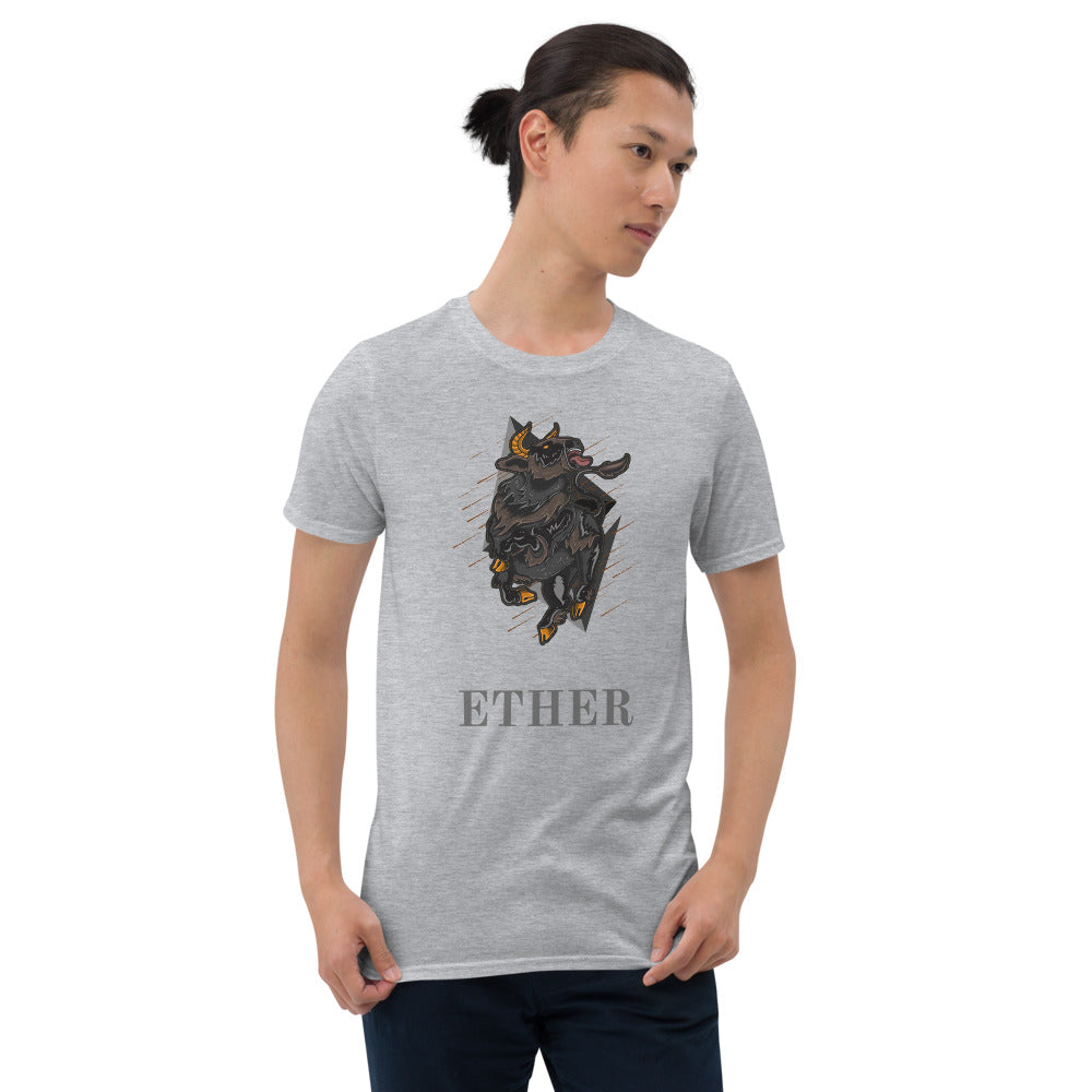 Ethereum: Ether Bull Unisex T-Shirt - mycryptoloot