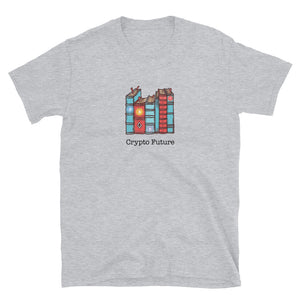 Crypto Future: Books Short-Sleeve Unisex T-Shirt - mycryptoloot