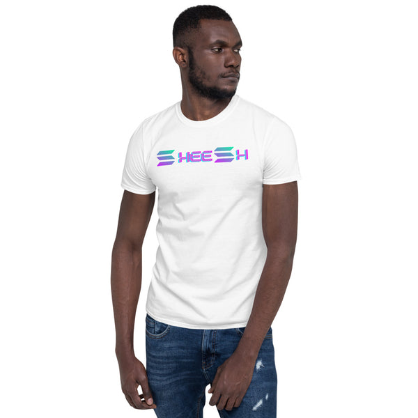 Solana: SHEESH Short-Sleeve Unisex T-Shirt - mycryptoloot