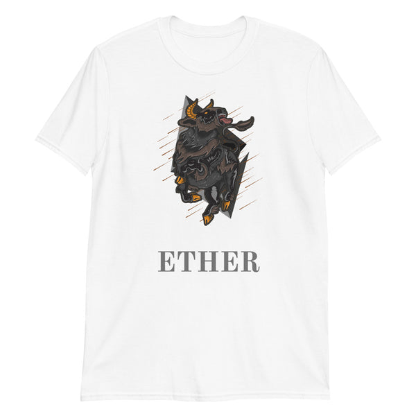 Ethereum: Ether Bull Unisex T-Shirt - mycryptoloot