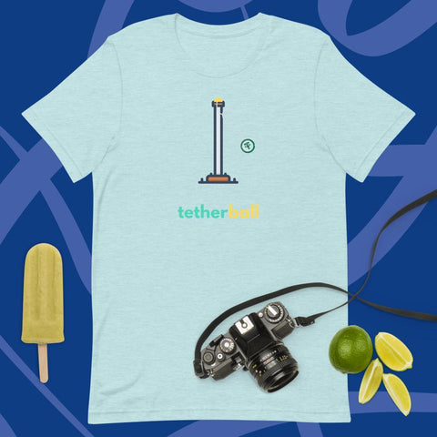 Tether: TetherBall Short-Sleeve Unisex T-Shirt - mycryptoloot